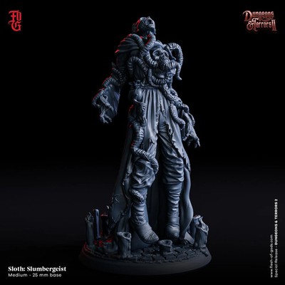 Sloth Slumbergeist - Dungeons and Terrors - Flesh of the Gods - Wargaming D&D Dn