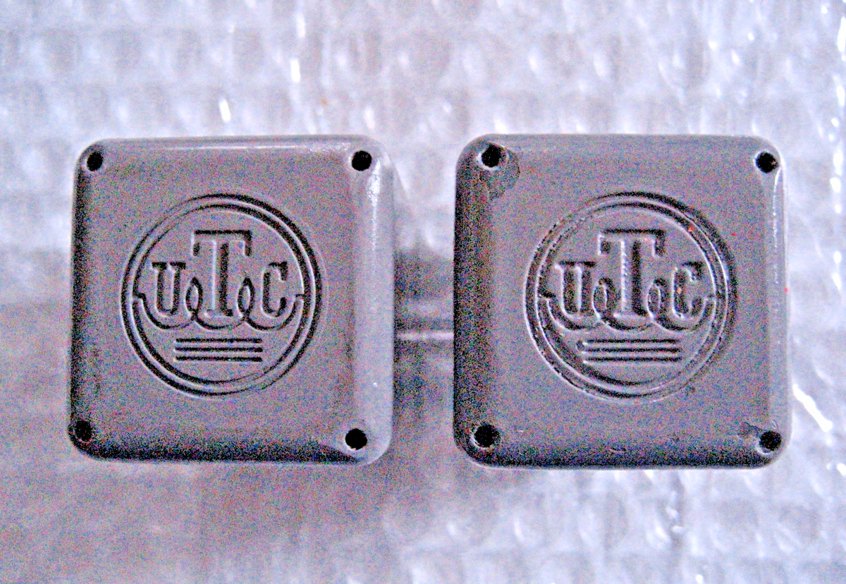 UTC R-111 NOS 2台 2 x NOS UTC A-18 Vintage Interstage Transformers - 15K Split to