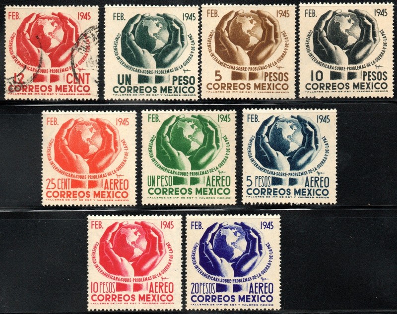 Sc. 792-95, C193-47 MH / one stamp Used