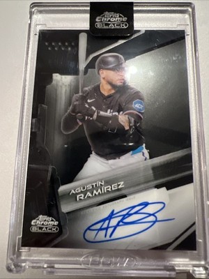 2026 Topps Chrome Black Agustin Ramirez Encased Auto CBA-ARA