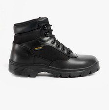 Skechers Work WASCANA-BENEN Mens Workwear Lace-Up  Boots-Black
