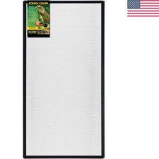 Durable 40 Gallon Reptile Terrarium Screen Cover - 36'' x 18'' Modern Design