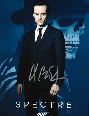 ANDREW SCOTT ''C''   Original James Bond 007 Autogramm mit COA ~ SPECTRE 2015