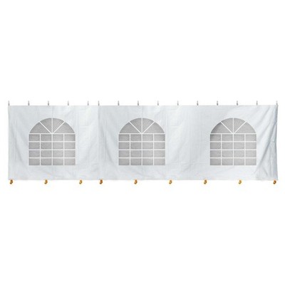 8x30 Window Sidewall for High Peak Canopy Event Tent Wall Outdoor Vinyl OPEN BOX