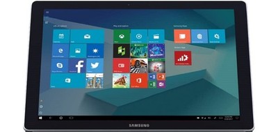 Samsung Galaxy Book 128GB, WIFI + 4G Verizon, W/O Keyboard and S-Pen - Silver