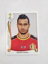 2014 Panini FIFA World Cup Brasil Nacer Chadli Belgium #577 International Base