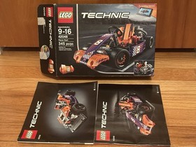 LEGO Technic Race Kart 42048 2 in 1 Complete Set 345 Pieces Box & Instructions
