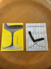 2 Knoll Associates Catalogs Saarinen Pedestal 1956 + 1965 Mies Barcelona Chairs