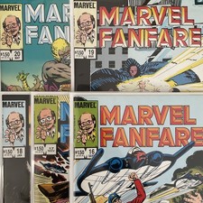 Marvel Fanfare #16 17 18 19 & 20 (Marve) Lot Of 5 Comics