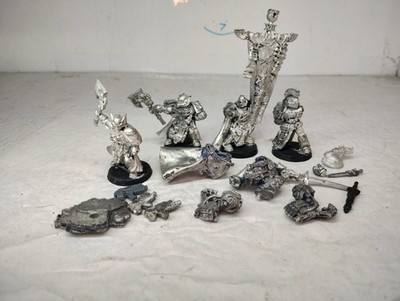 Games Workshop WH40k Marneus Calgar Command Squad Citadel Metal OOP incomplete