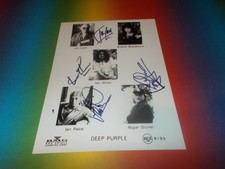 Deep Purple Jon Lord  signed signiert  Autogr...