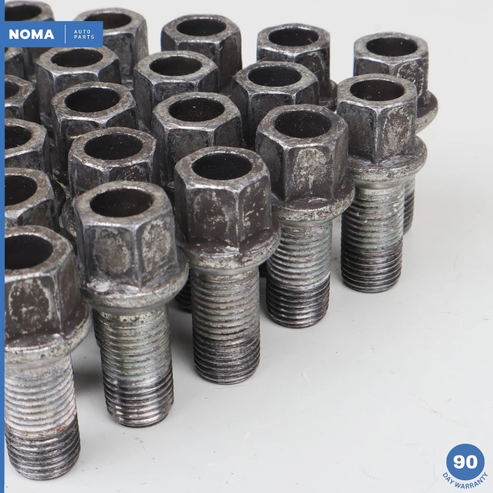 09-16 Audi A4 S4 Juego de 20 pernos de rueda de carretera 16x7 WHT002437 OEM Foto 4 de 4