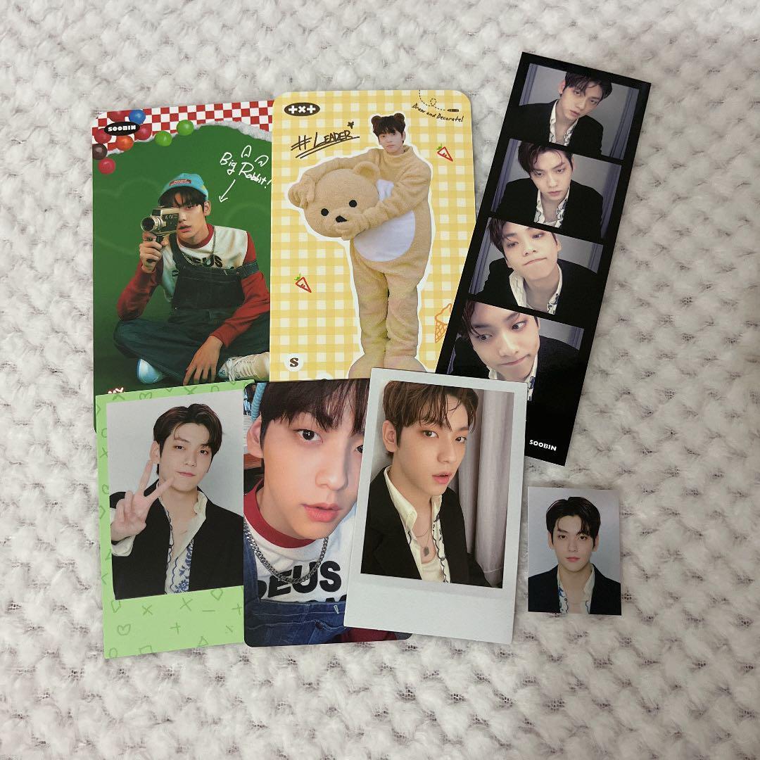 TXT Deco Kit 2022 Official Photo card set SOOBIN set