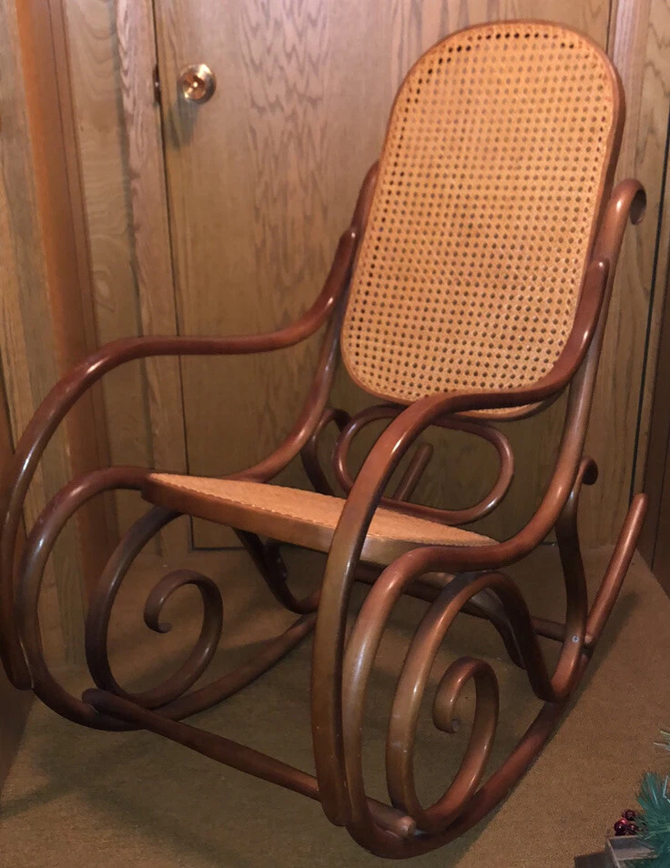 Antique bentwood rocking chair online
