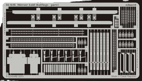 Eduard Photoetch 1:35 - Kit Détail Pour Maquette Bateau PBR 31 Mk.II (Tamiya) - EDP53010