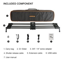 Konova Slider K Cine 120cm – Glissière Pro Pour Cinéma Et Vidéo – Neuf