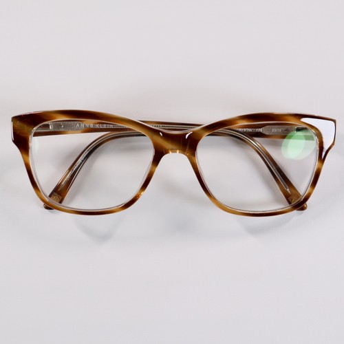 Anne Klein AK5020 Brown Amber Tortoise Clear Wayfarer Glasses 236 52 16 135 EUC - Picture 9 of 9