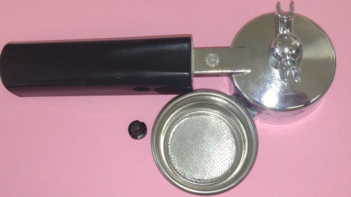 BRACCETTO PORTAFILTRO MOKONA SILVER PER BIALETTI GAGGIA G107 FILTRO 2 - Foto 5