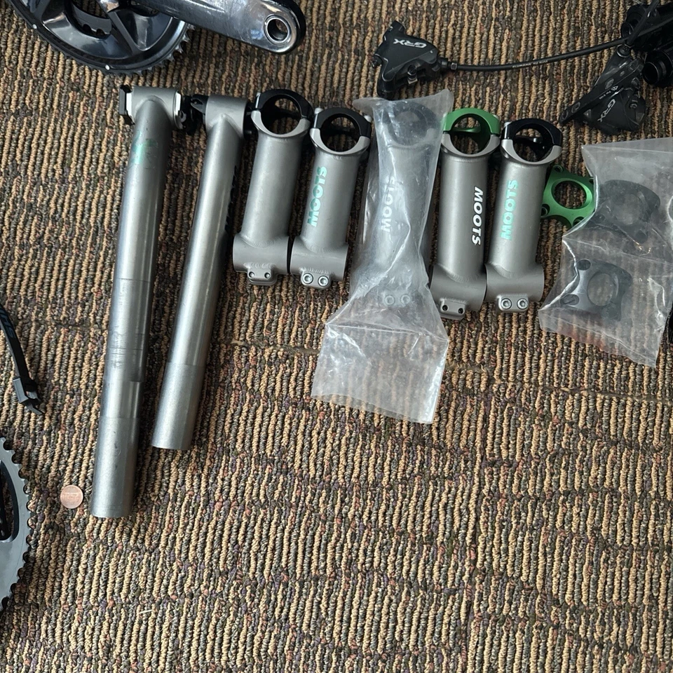 MOOTS Titanium Stem 110mm  - 6° 31.8mm 1-1/8" Road Cycling, Gravel, Cyclocross - Image 2 of 4