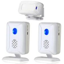 Wireless Pir Motion Sensor Detector Security Alarm Chimeshop Store Office Home F
