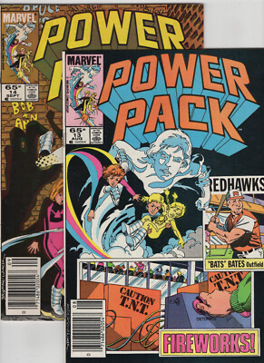 #ad #ad Power Pack #13 And #14 1985 Marvel $13.31