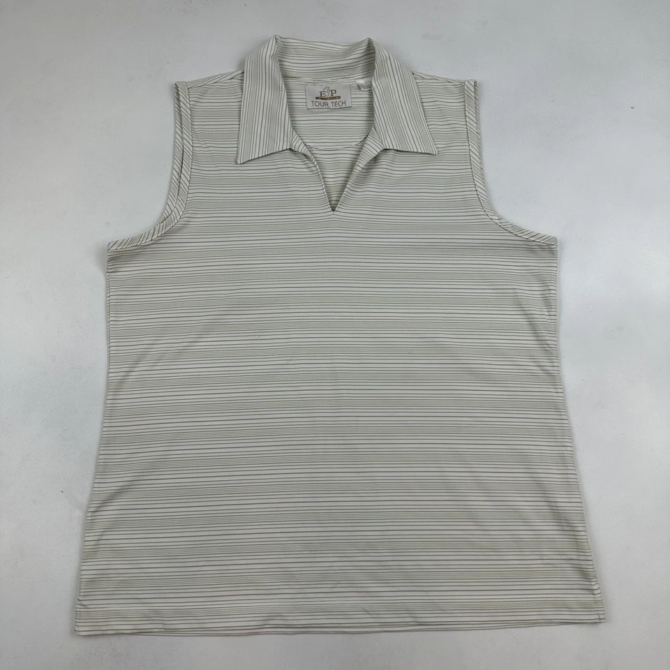 Camiseta sin mangas con cuello en V y cuello en V para mujer EP Pro Tour Tech Talla L Foto 2 de 4