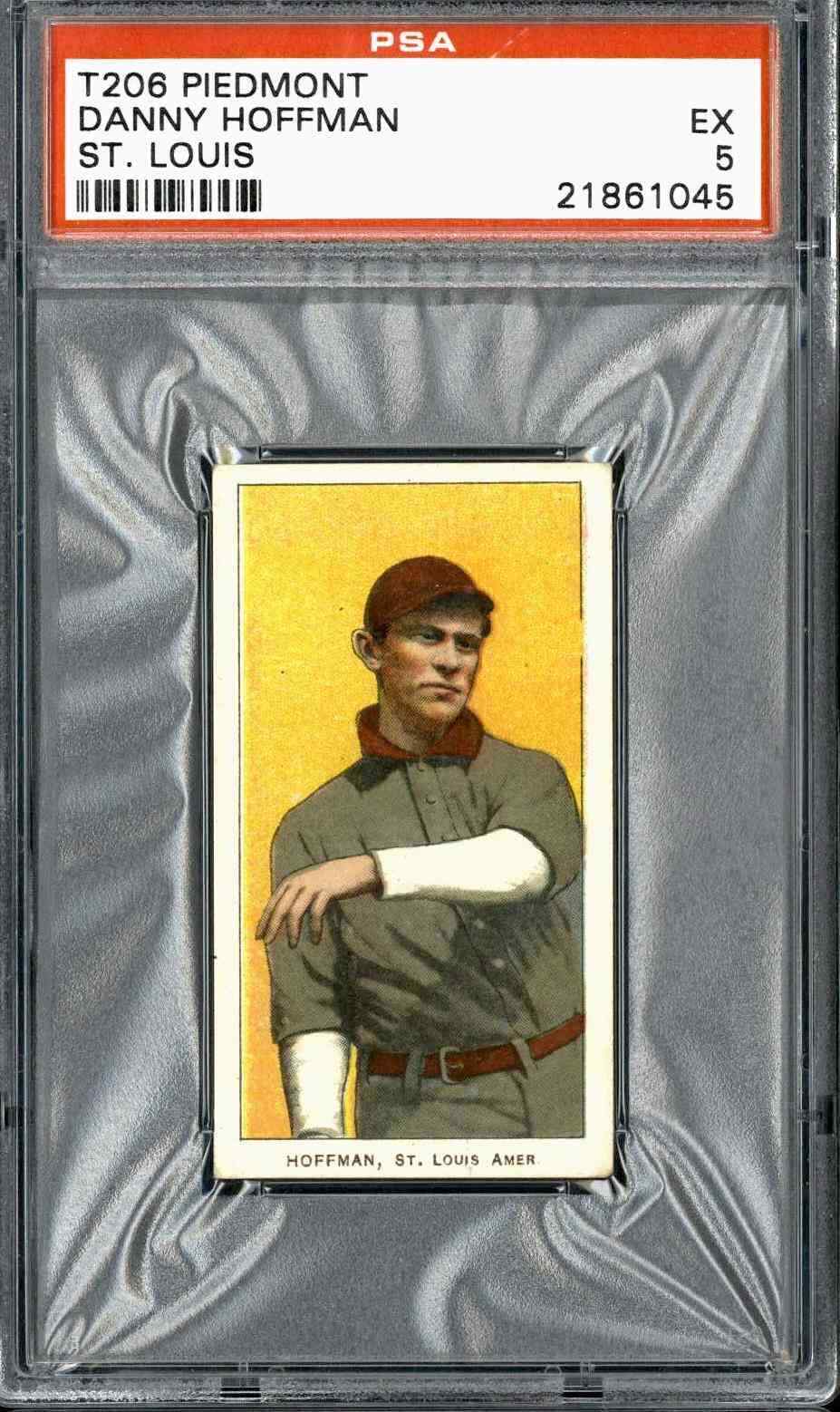 1909 T206 Danny Hoffman - PSA 5