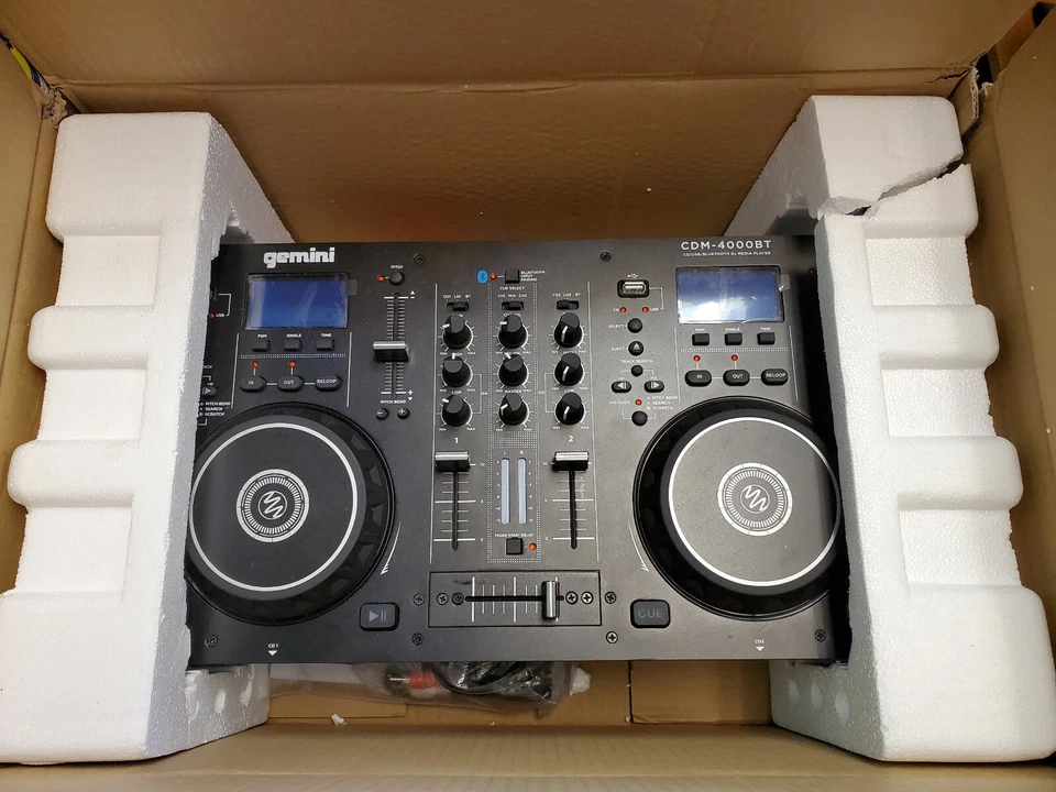 GEMINI CDM-4000BT DUAL CD/USB MEDIA PLAYER WITH BLUETOOTH - Image 4 of 4