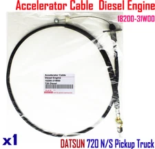 For Datsun 720 NISSAN Pickup Truck Accelerator Cable Diesel Engine Line Wire NEW