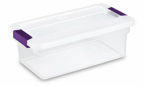 clearview latch storage container