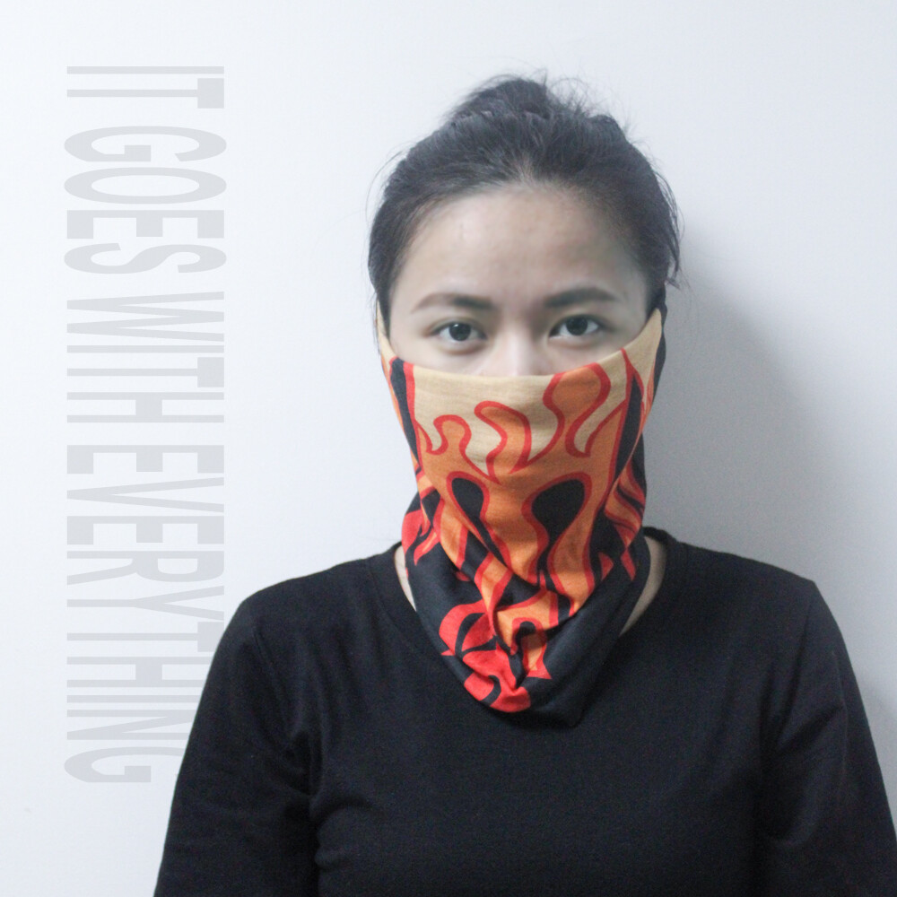 Bandana FACE MASK Neck Gaiter Forest Camo Hunting Sun Shield Headband