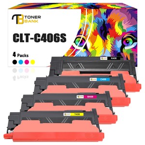 4 Toner Compatible for Samsung CLT-K406S Xpress C410W C460FW CLP-360 CLX-3305 6658461897321 | eBay