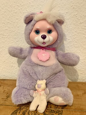 Puppy Surprise Bear - CUB SURPRISE Bär mit 1 Baby - Hasbro - 1991 - Plüschtier
