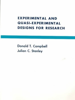 Experimental and Quasi-Experimental Designs for Research, Paperback by Campbe...