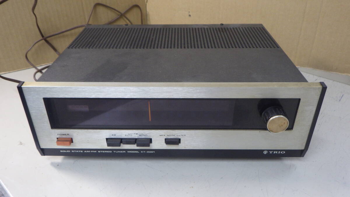 ‼️ TRIO FM Stereo Tuner kt-8000‼️ TRIO トリオ KT-8000 KT 8000 FM STEREO TUNER FM ステレオ