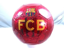 FC BARCELONA SOCCER OFFICIAL SIZE SOCCER BALL (SZ. 5) - RED [Misc.]