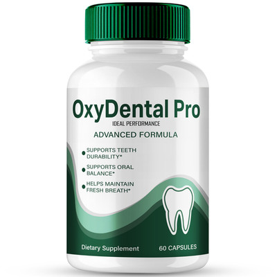 OxyDental Pro Capsules, Oxy Dental Pro Oral & Dental Care Support (1 Pack)
