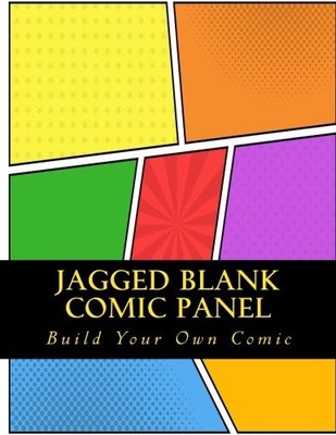 JAGGED COMIC BLANK PANEL (BLANK PANEL SKETCH BOOK) (VOLUME By Tlk Comics **NEW**