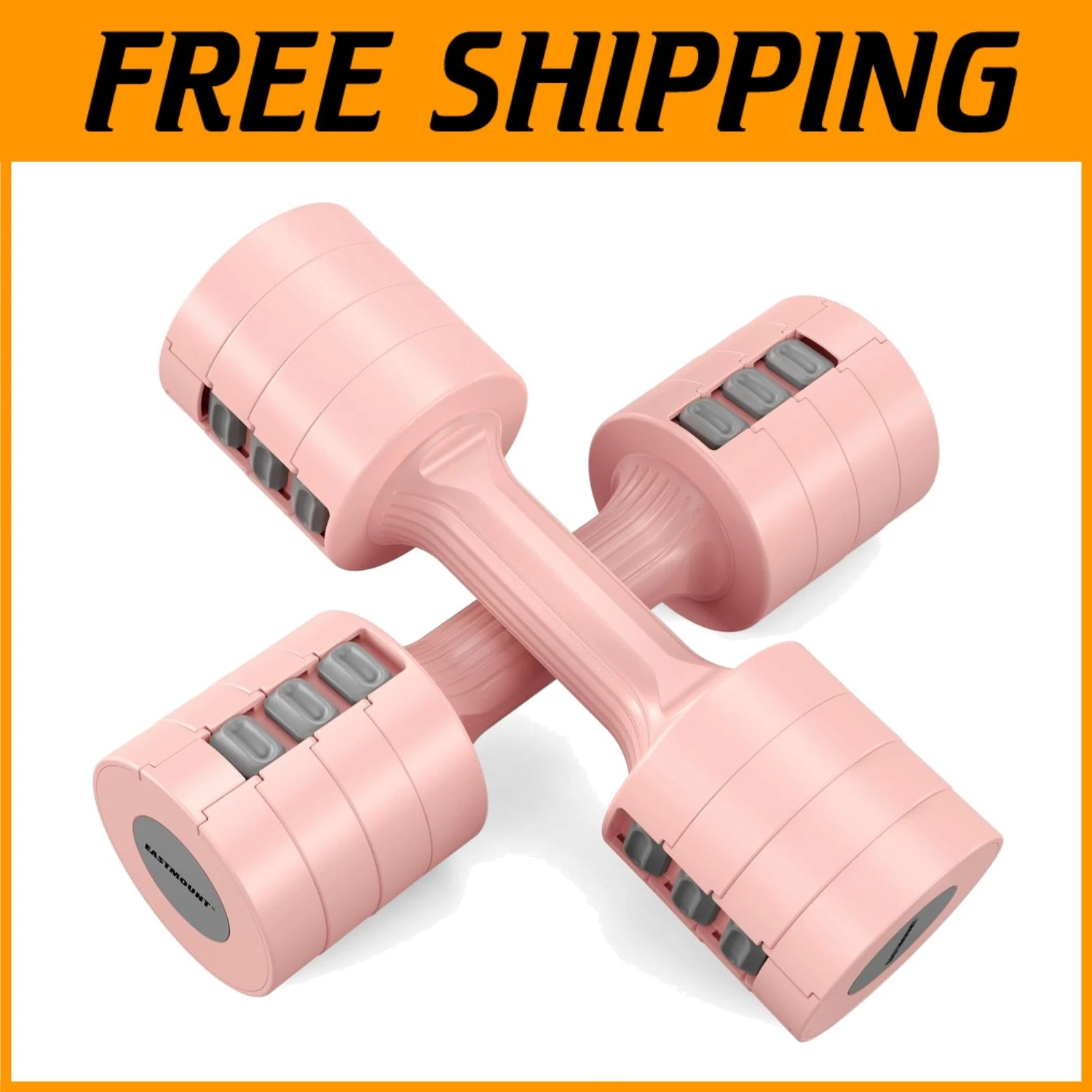 Women's Adjustable Dumbbells Set - 10 lbs Total`
Opens in a new window or tab