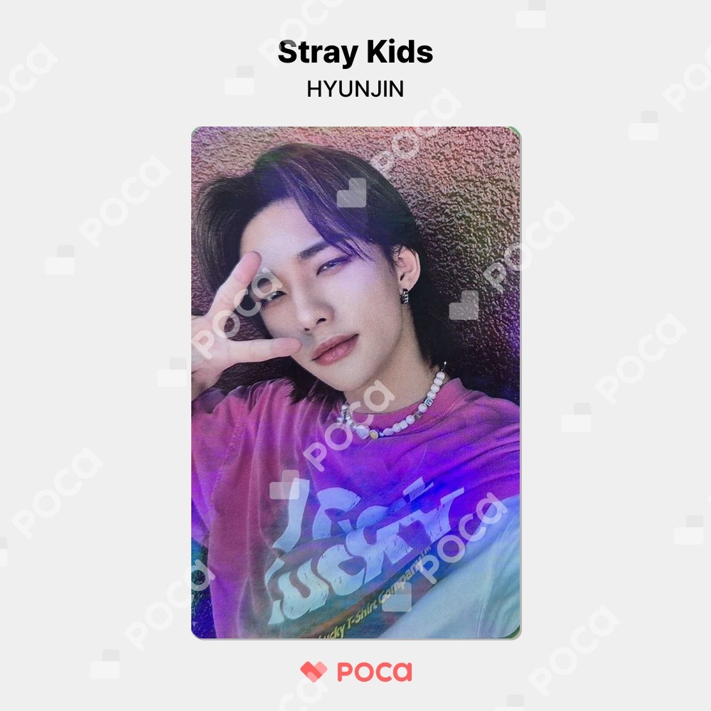 Stray Kids HYUNJIN] MAXIDENT KMS Benefit Photocard | eBay