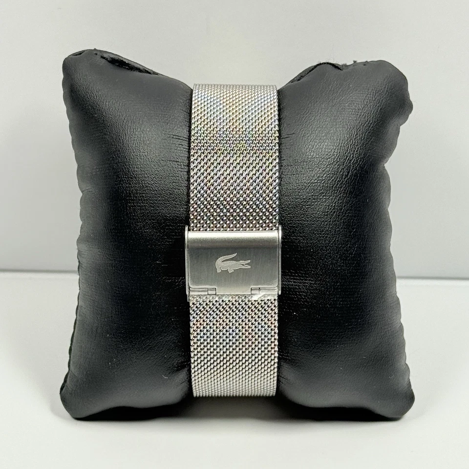 Мужские часы Lacoste Moon 2011025 многофункциональный циферблат с сетчатым ремешком из нержавеющей стали - Изображение 2 из 4