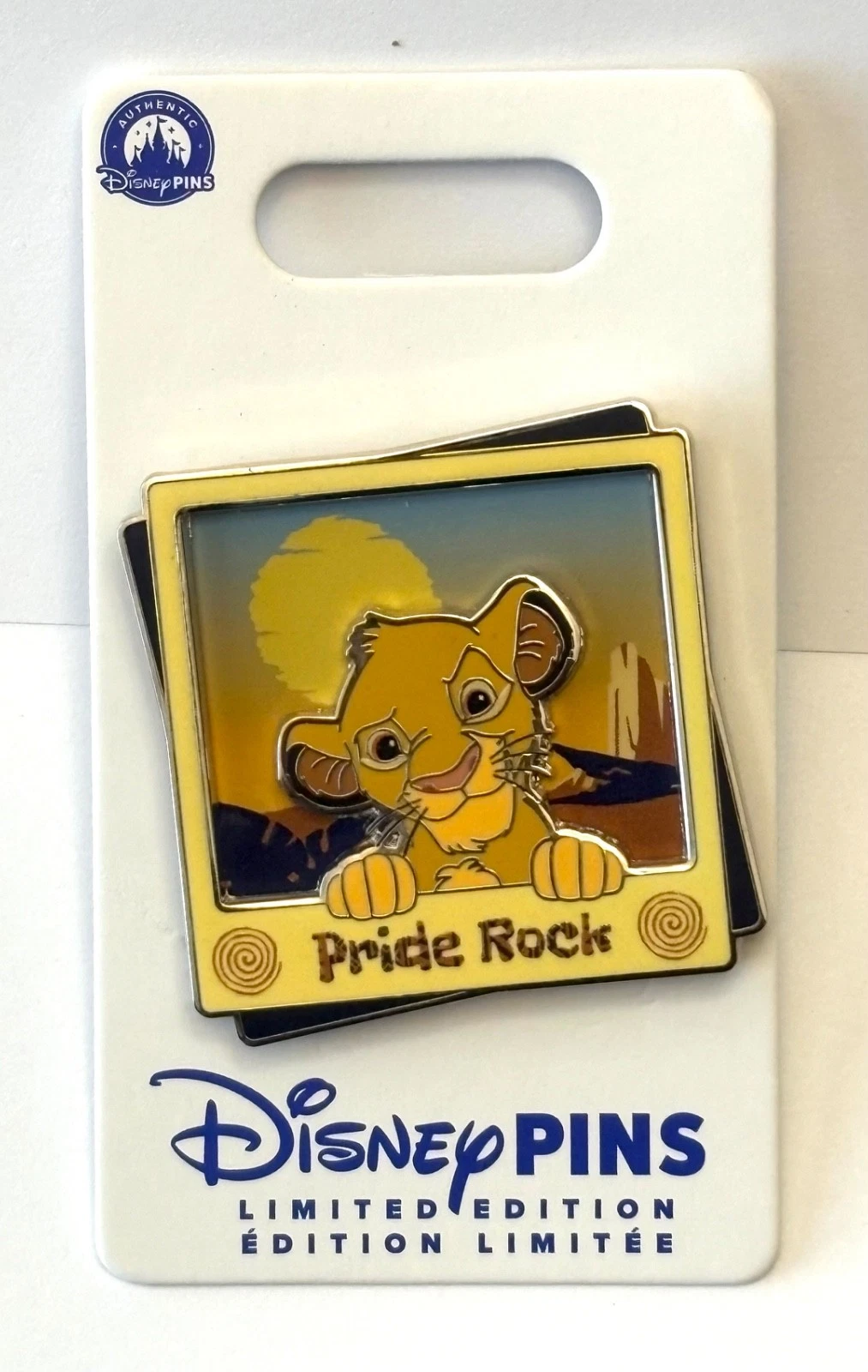 Disney Destination April Pride Rock Simba The Lion King LE 2000 Pin Minor Defect
