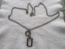 Park Lane Vintage  Necklace Pewter with Double Pendant - Rustic