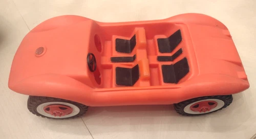 Vintage orange Barbie car 1970's