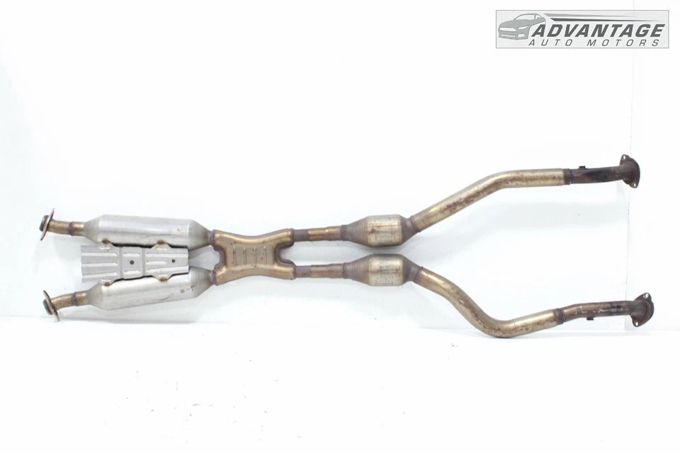 2016-2020 LEXUS GS350 AWD 3.5L FRONT EXHAUST CENTER RESONATOR PIPE TUBE OEM - Image 2 of 4