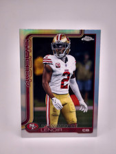Deommodore Lenoir REFRACTOR 2025 Topps Chrome NFL San Francisco 49ers