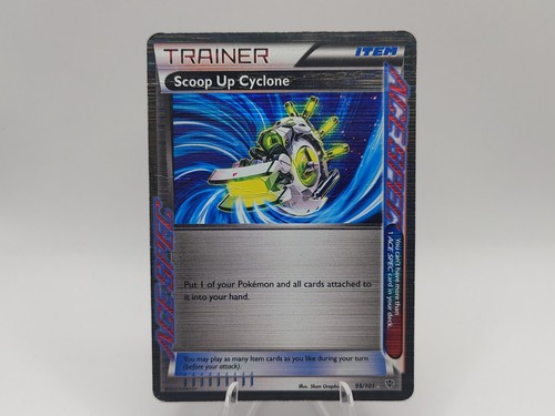 Scoop Up Cyclone 95/101 Plasma Blast Ace Spec Trainer Holo Pokemon Card DMG