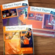Scrapbook Perfect Pages Kits Halloween Fall Colorbok Lot (3) 12 X 12 Card Making