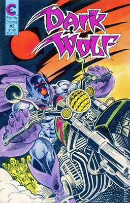 #ad Dark Wolf #2 FN 6.5 1988 Stock Image $3.40