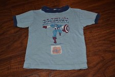 I4- Vintage Captain America Marvel Comics Group 1975 Kids Shirt